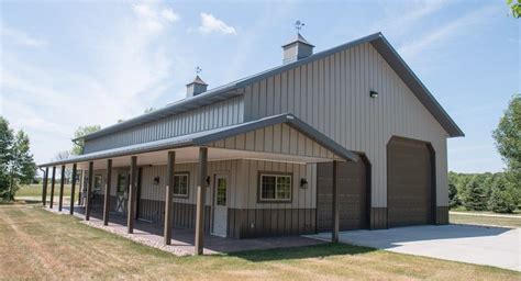 metal shop house|metal homes with shops attached.